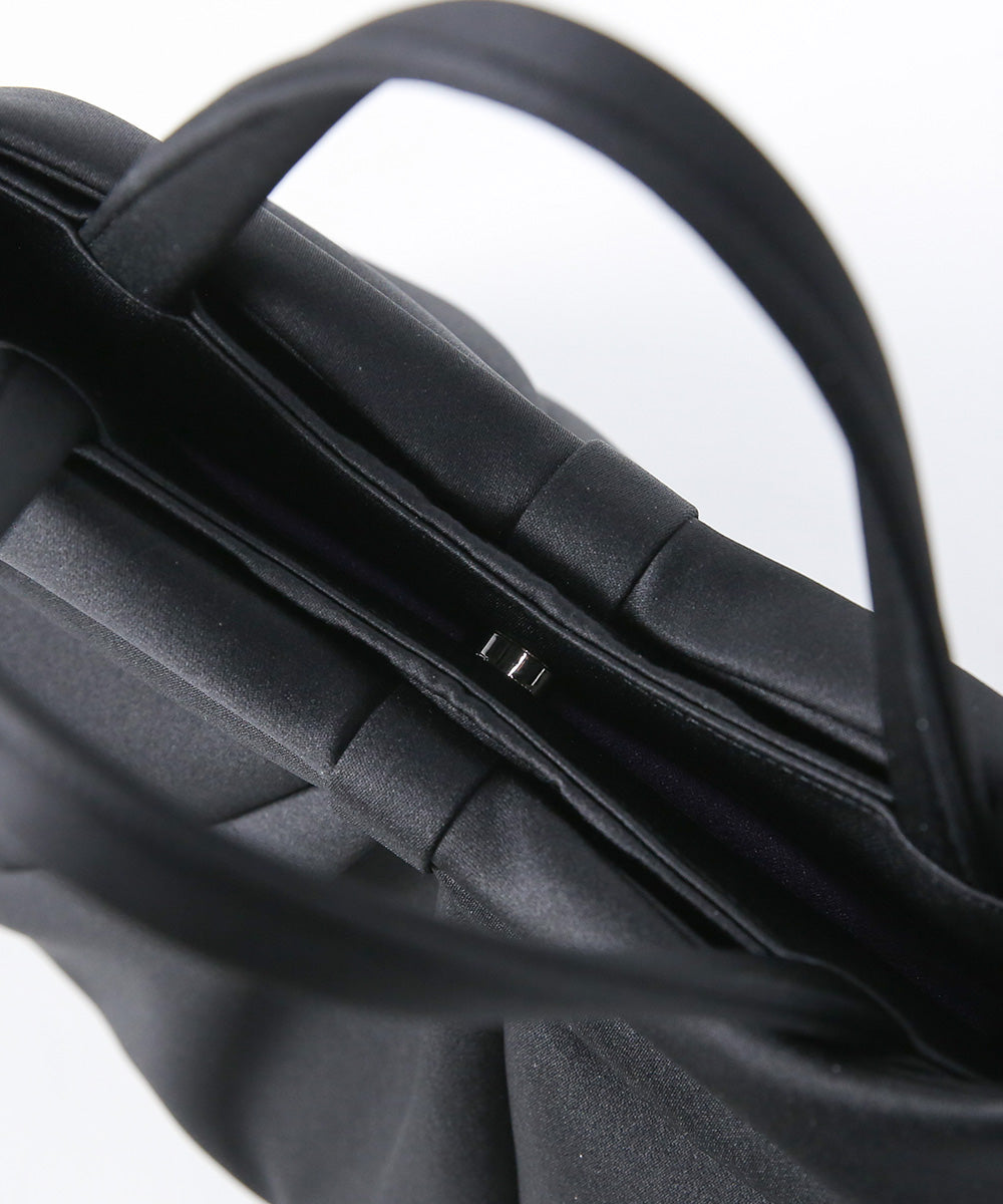 【予約 11月下旬発送】両面リボン付きソフトトートバッグ