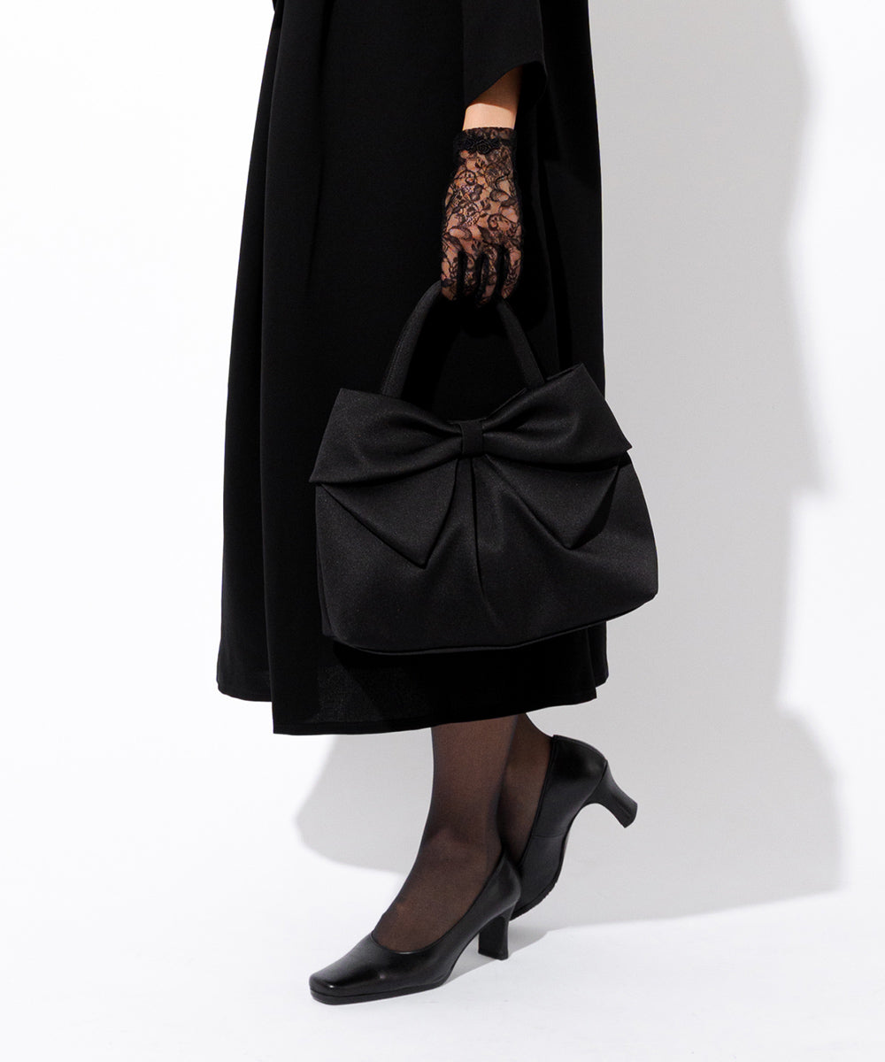 両面リボン付きソフトトートバッグ 岩佐オフィシャルショップ<フォーマルバッグ・和装バッグ・草履>【公式サイト】