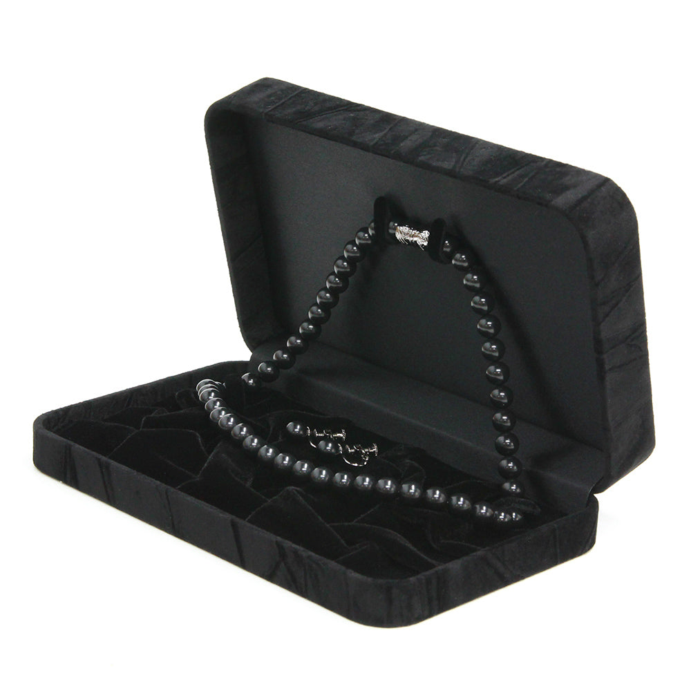 天然8mmジェット ネックレス&イヤリング(ピアス) 2点セット 岩佐オフィシャルショップ<フォーマルバッグ・和装バッグ・草履>【公式サイト】