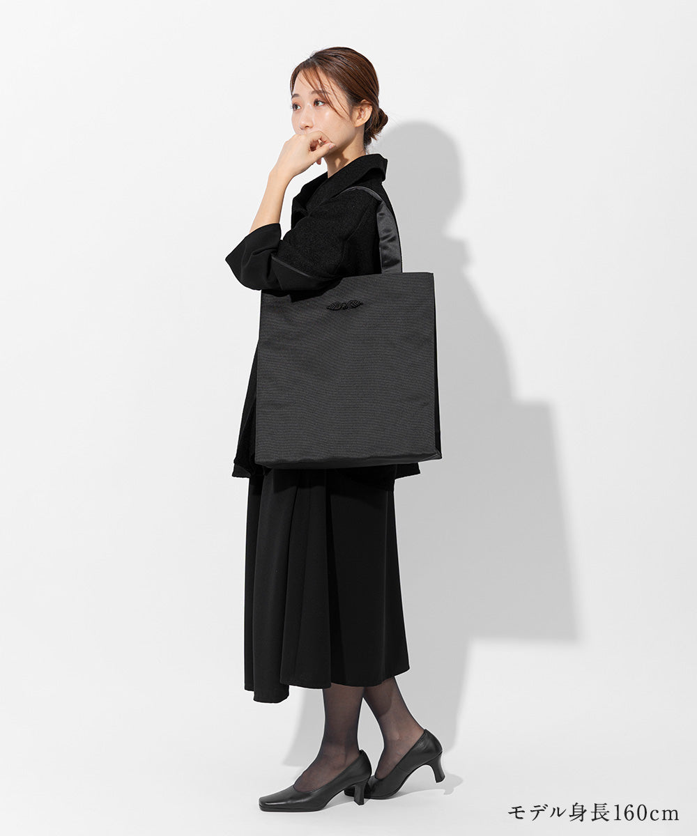 リボンモチーフグログランサブバッグ 岩佐オフィシャルショップ<フォーマルバッグ・和装バッグ・草履>【公式サイト】