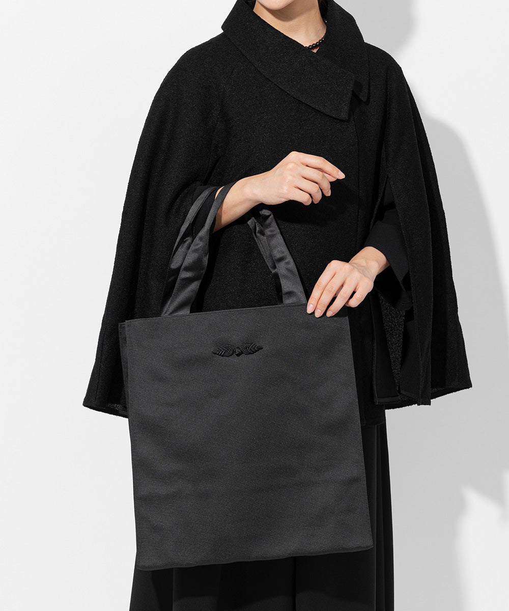 リボンモチーフグログランサブバッグ 岩佐オフィシャルショップ<フォーマルバッグ・和装バッグ・草履>【公式サイト】