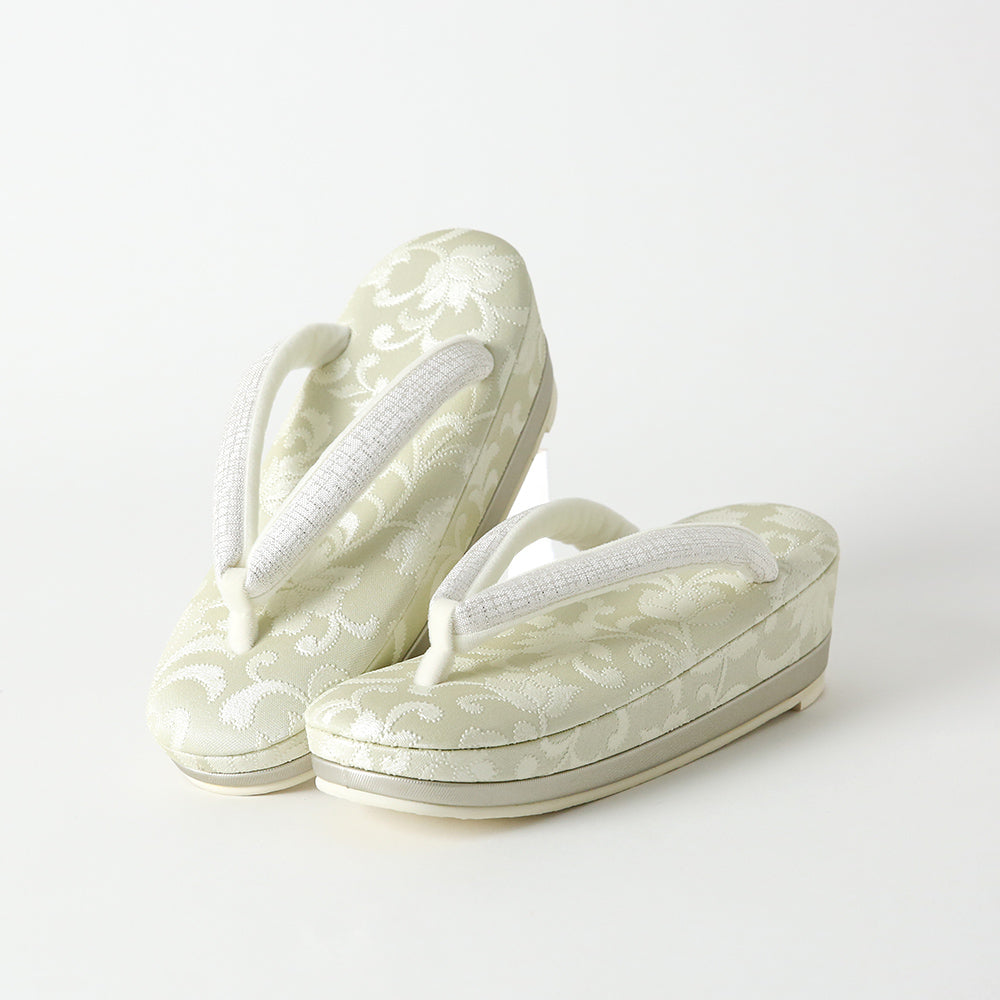 Zori sandals|Flower arabesque