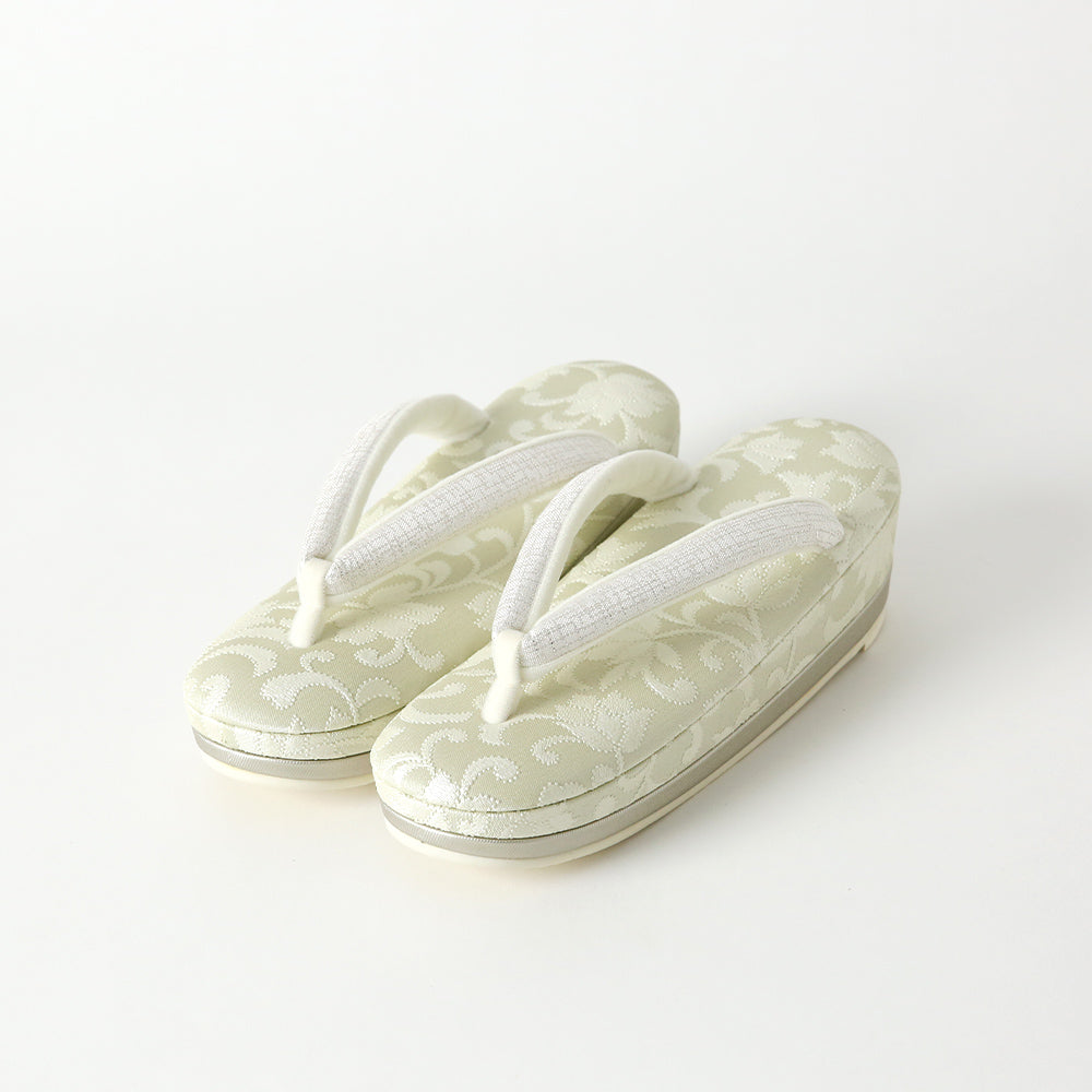 Zori sandals|Flower arabesque