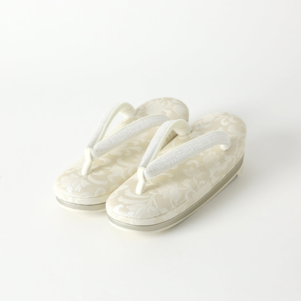 Zori sandals|Flower arabesque