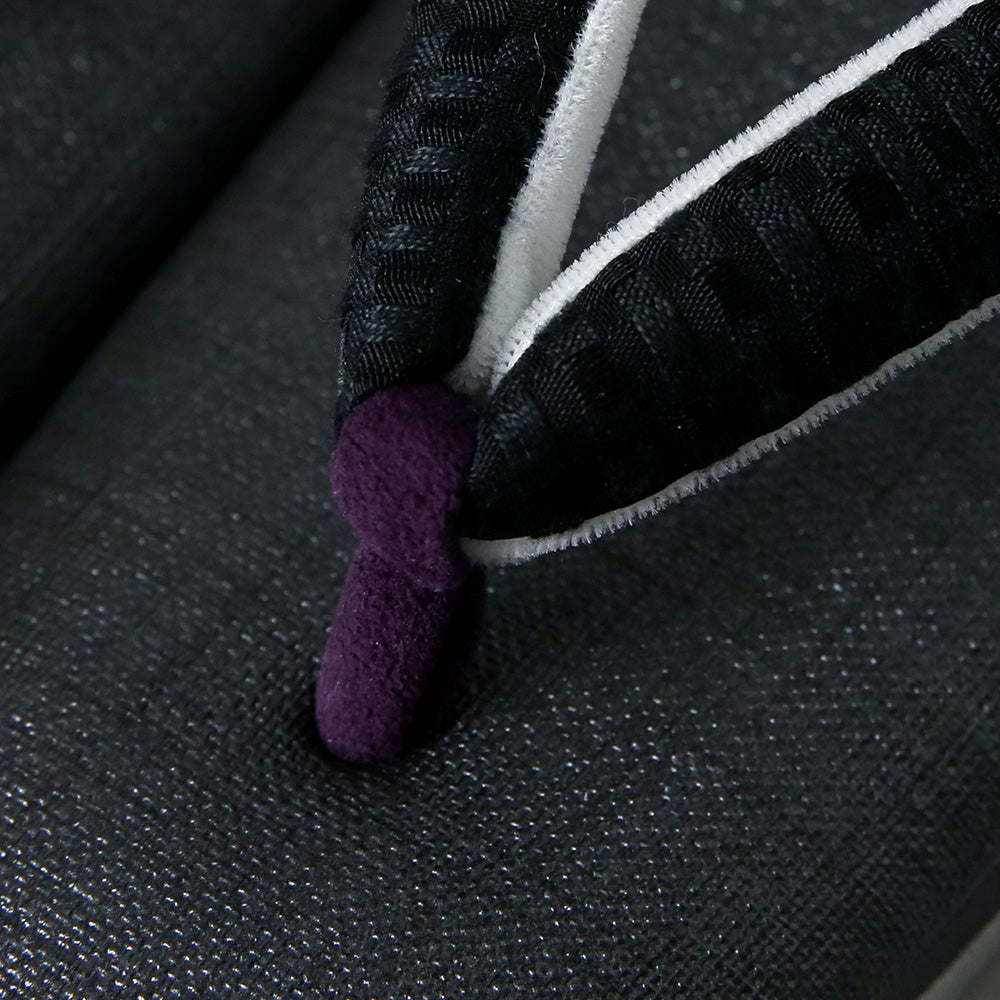 即納品|草履|ブラック