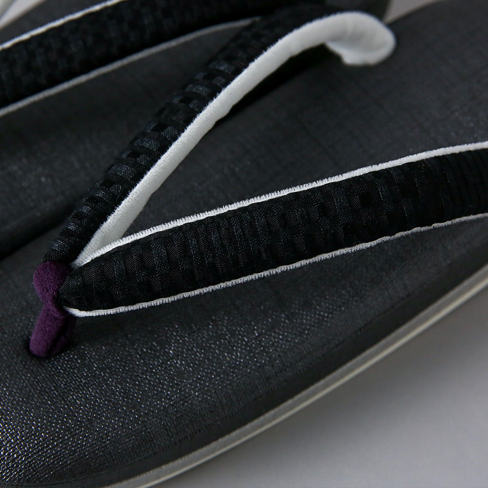 即納品|草履|ブラック