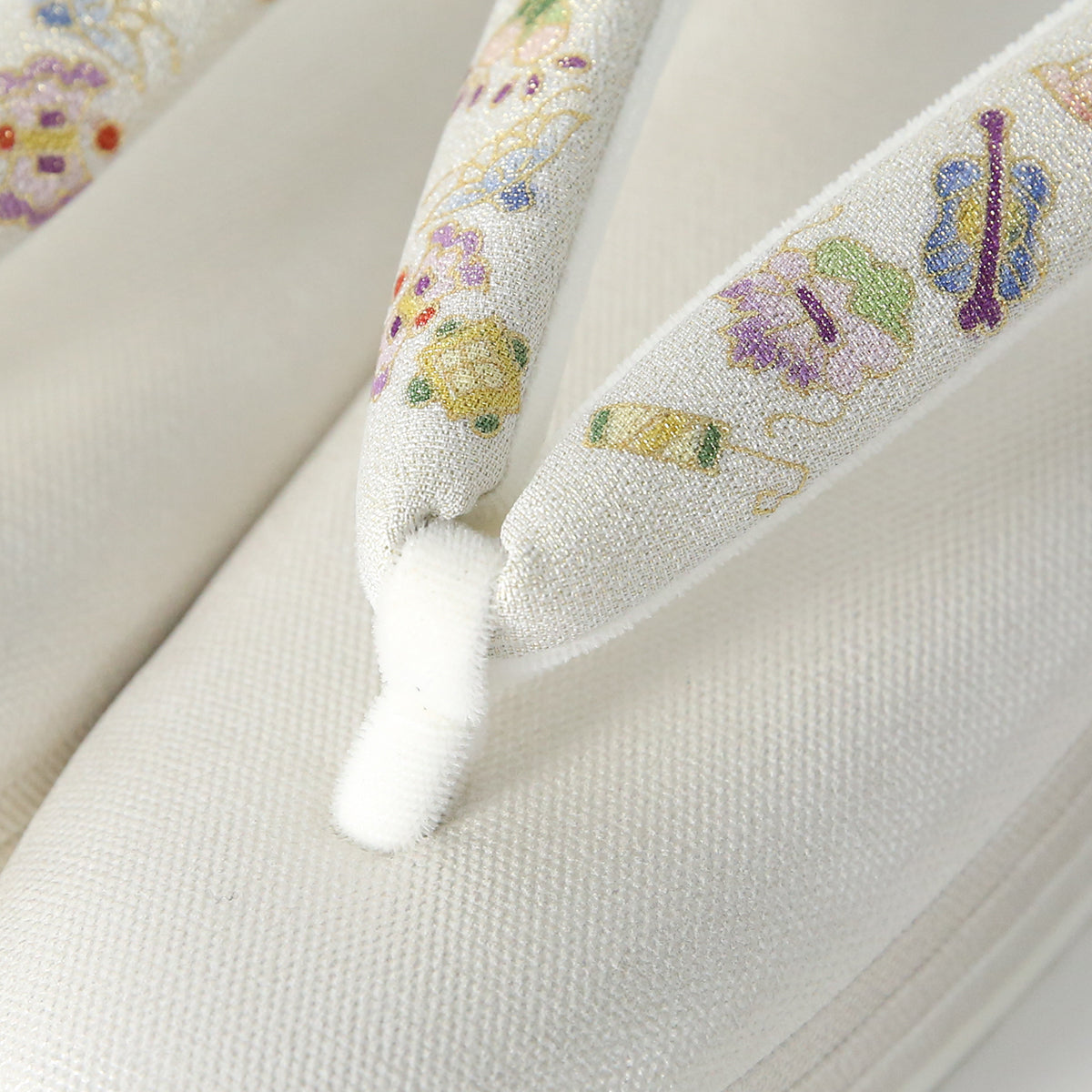 Sandals | Kyoto Yuzen thongs with three layers