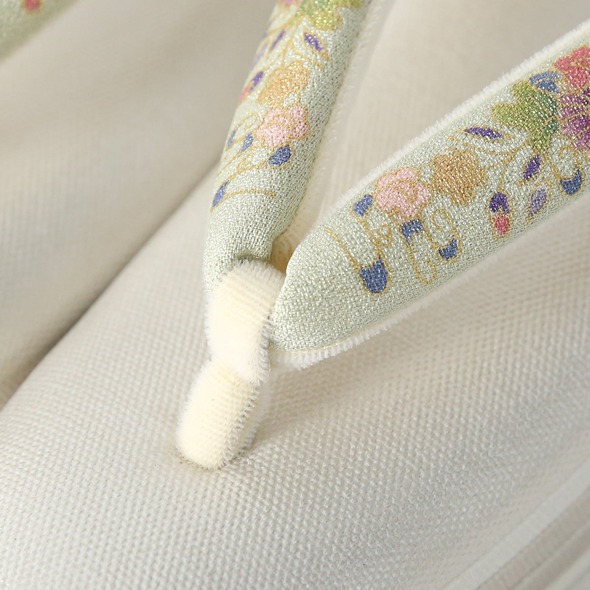 Sandals | Kyoto Yuzen thongs with three layers