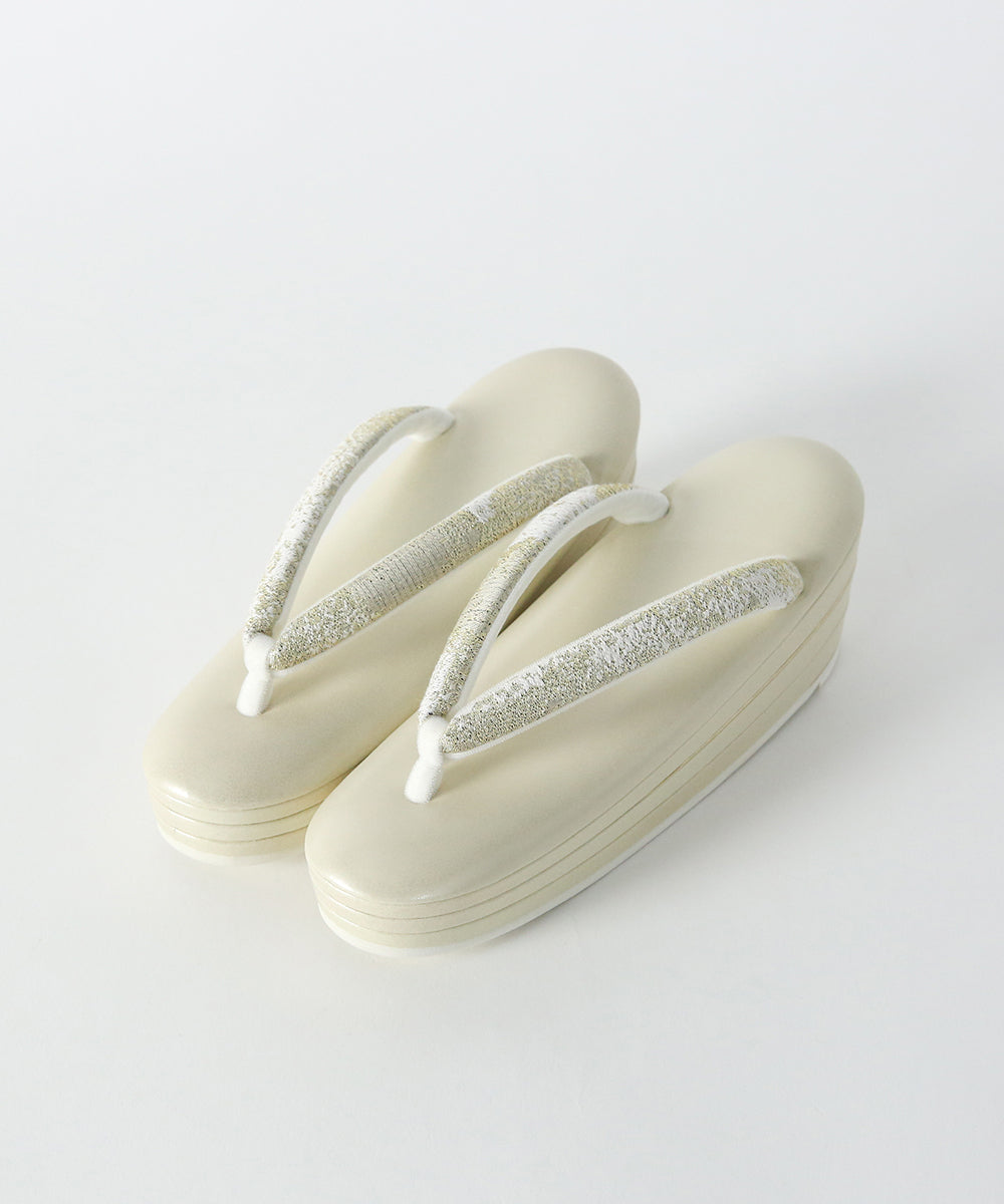 即納品|西陣織ロイヤルバッグ&草履セット