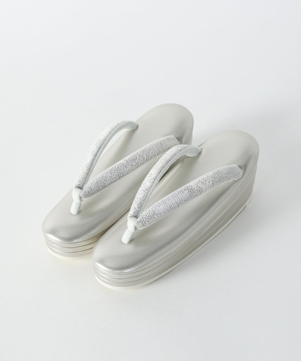 即納品|西陣織ロイヤルバッグ&草履セット