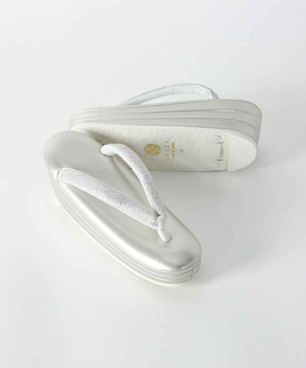 即納品|西陣織ロイヤルバッグ&草履セット