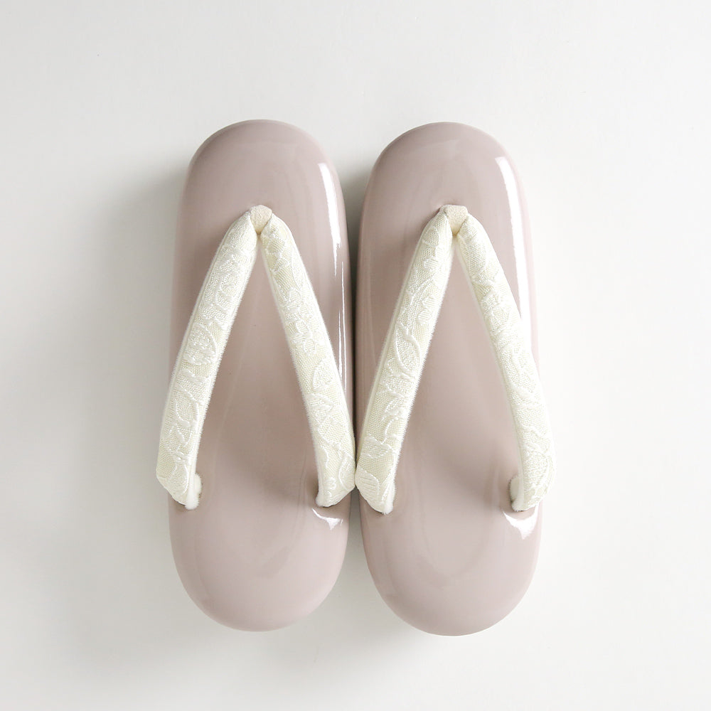 草履|シンデレラ|エナメル×レース