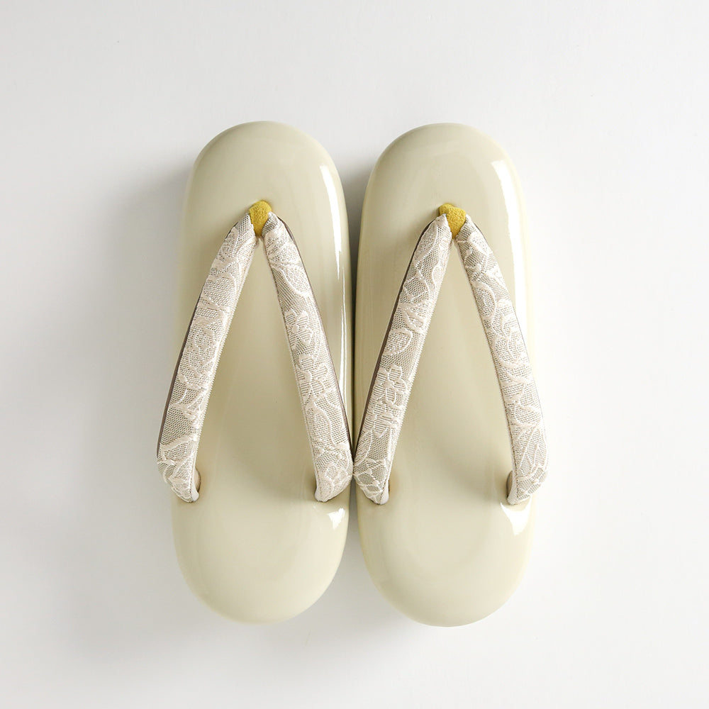 草履|シンデレラ|エナメル×レース