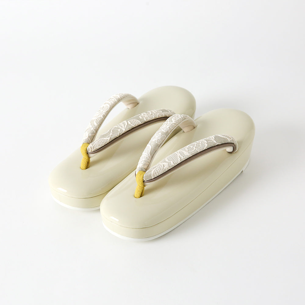 草履|シンデレラ|エナメル×レース