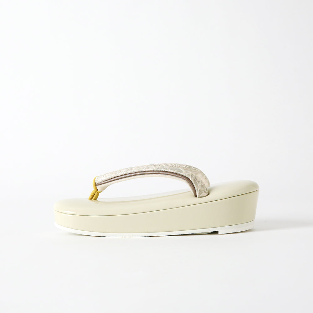 草履|シンデレラ|エナメル×レース