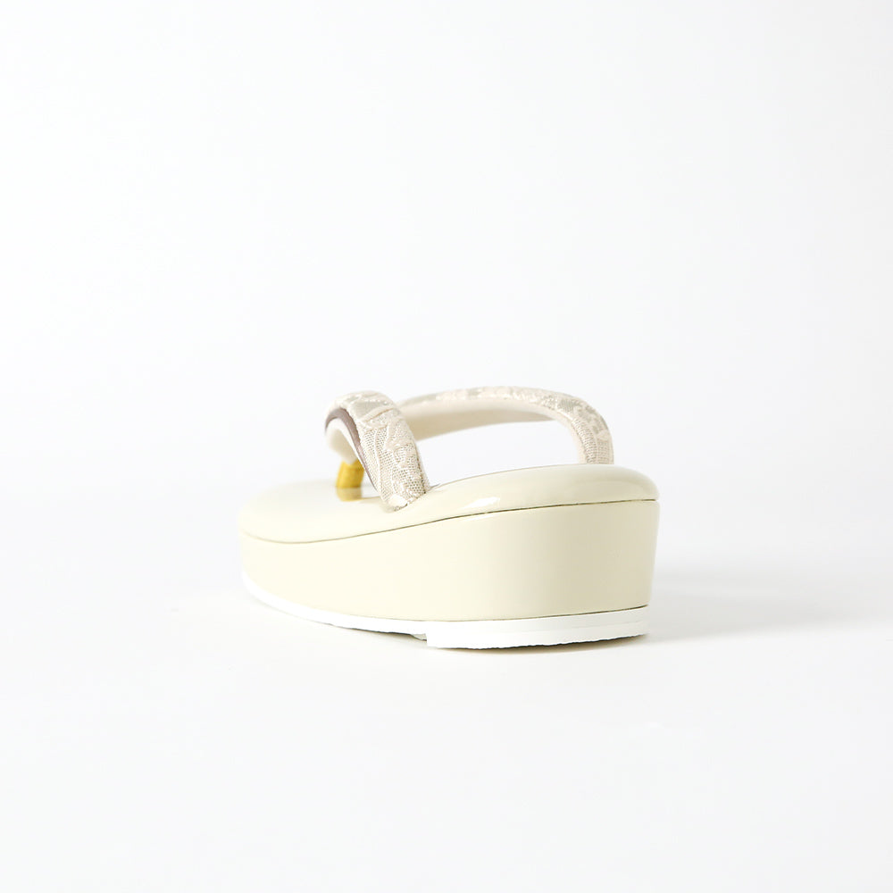 草履|シンデレラ|エナメル×レース