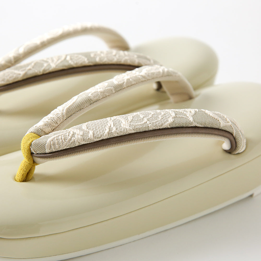 草履|シンデレラ|エナメル×レース