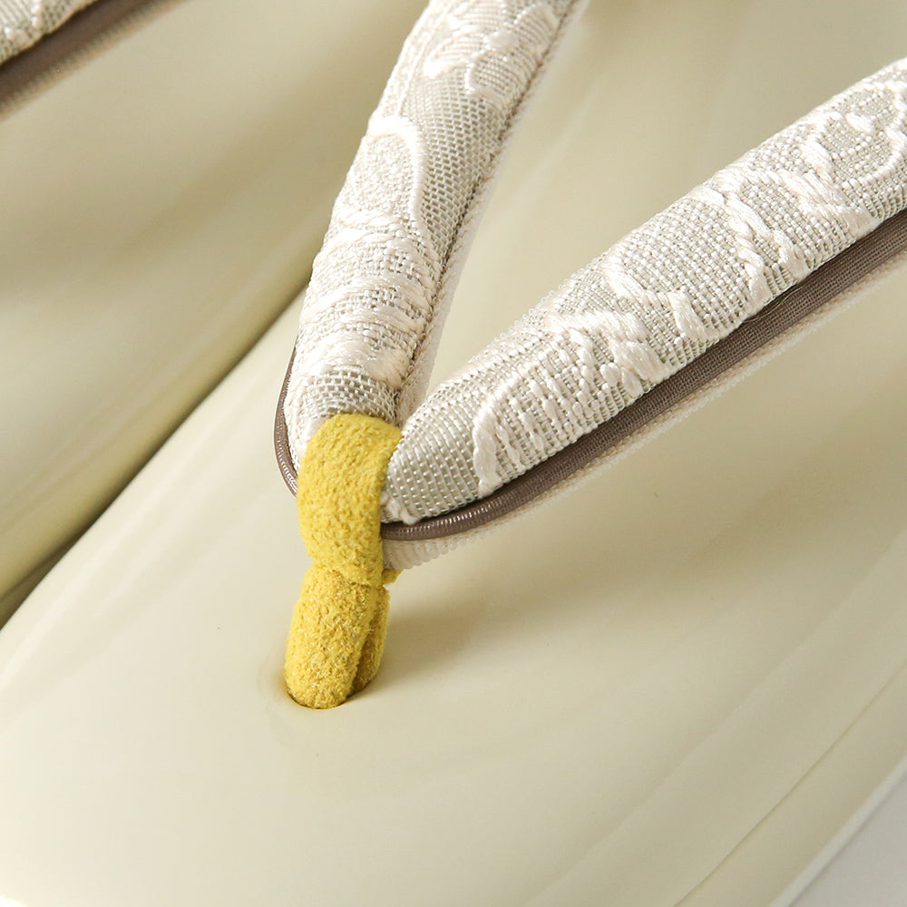 草履|シンデレラ|エナメル×レース