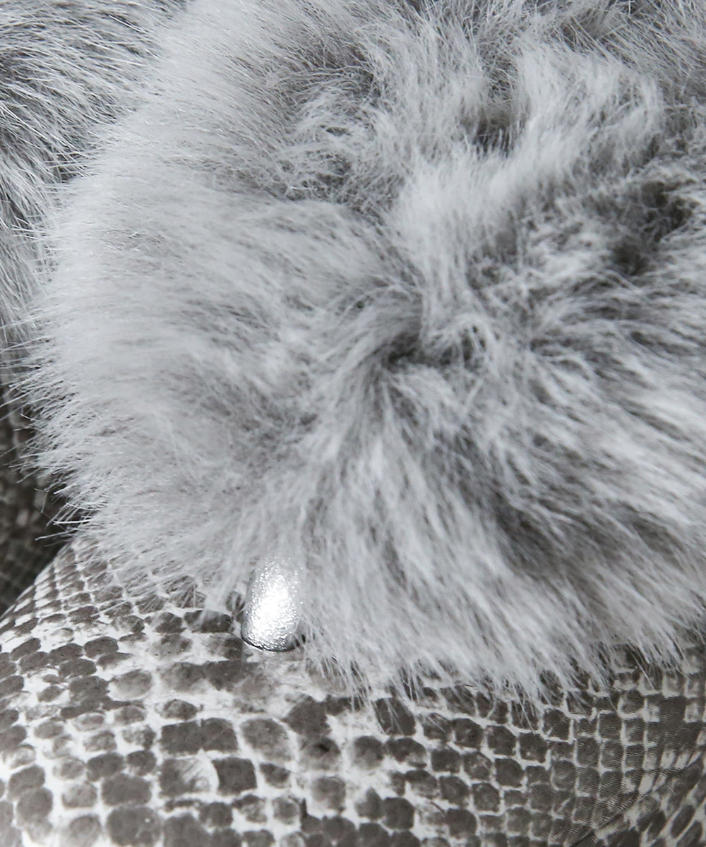 草履|モードファー厚底 -パイソン-