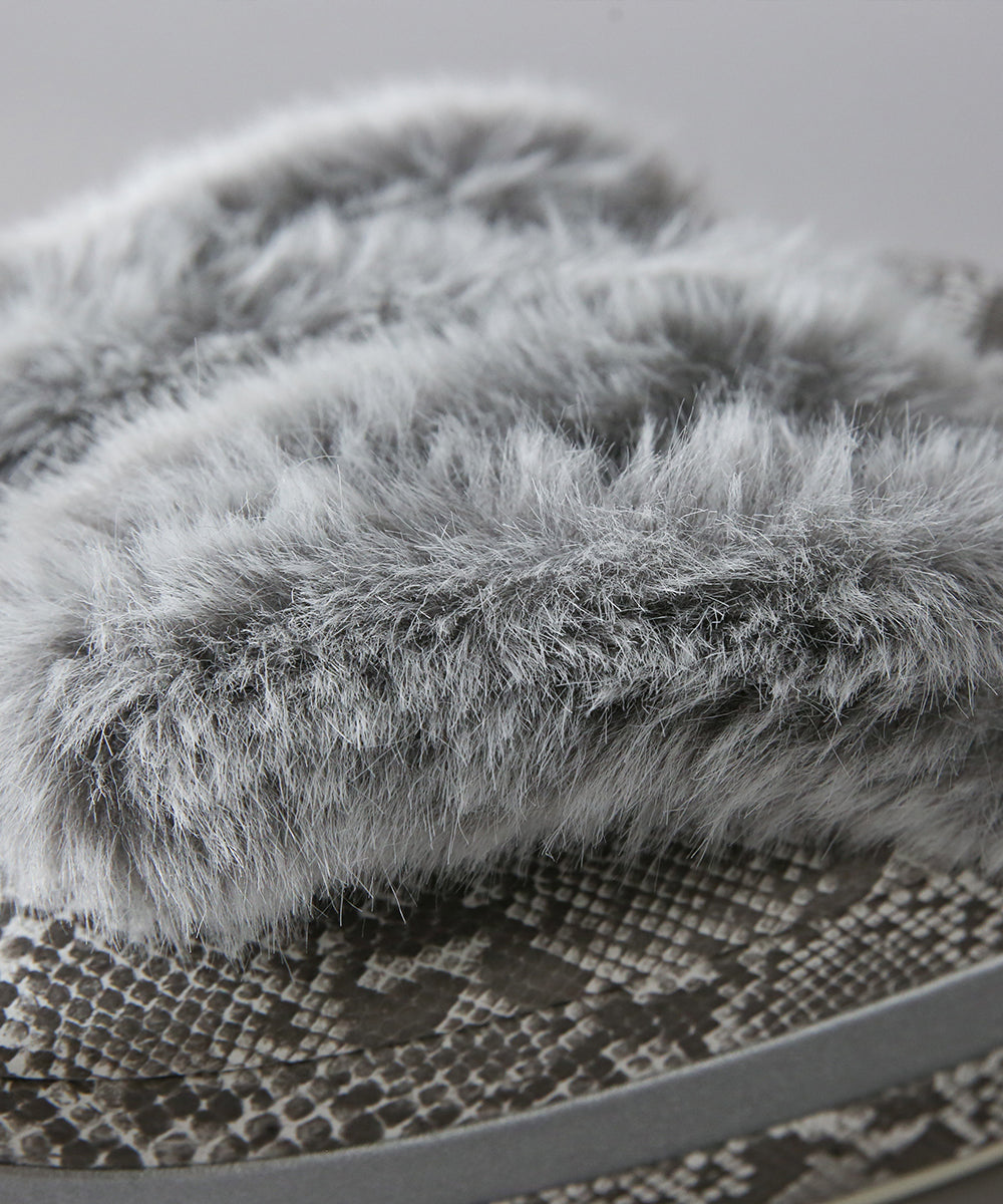 草履|モードファー厚底 -パイソン-