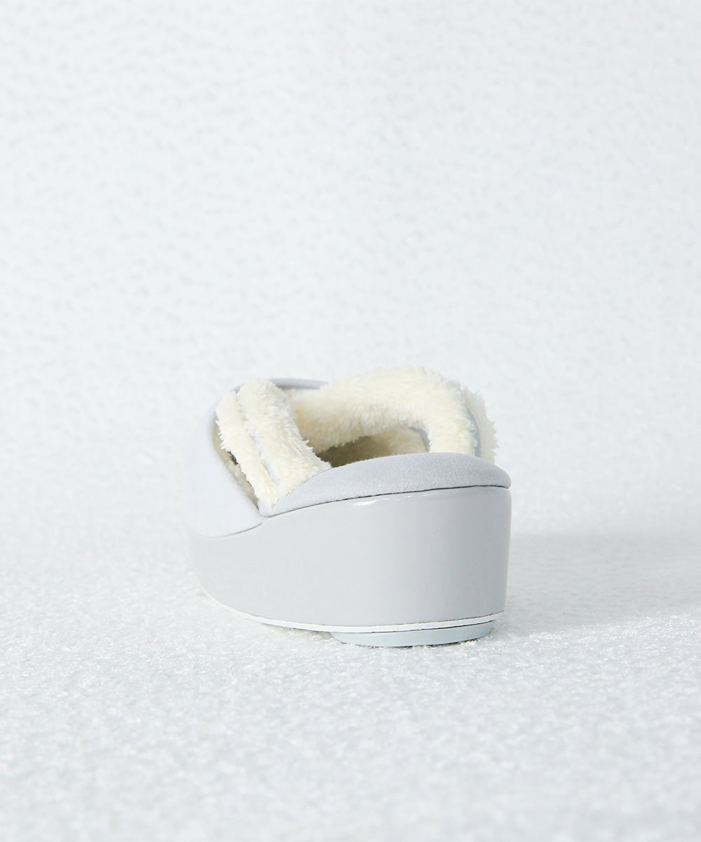 草履|ふんわりボアの防寒草履