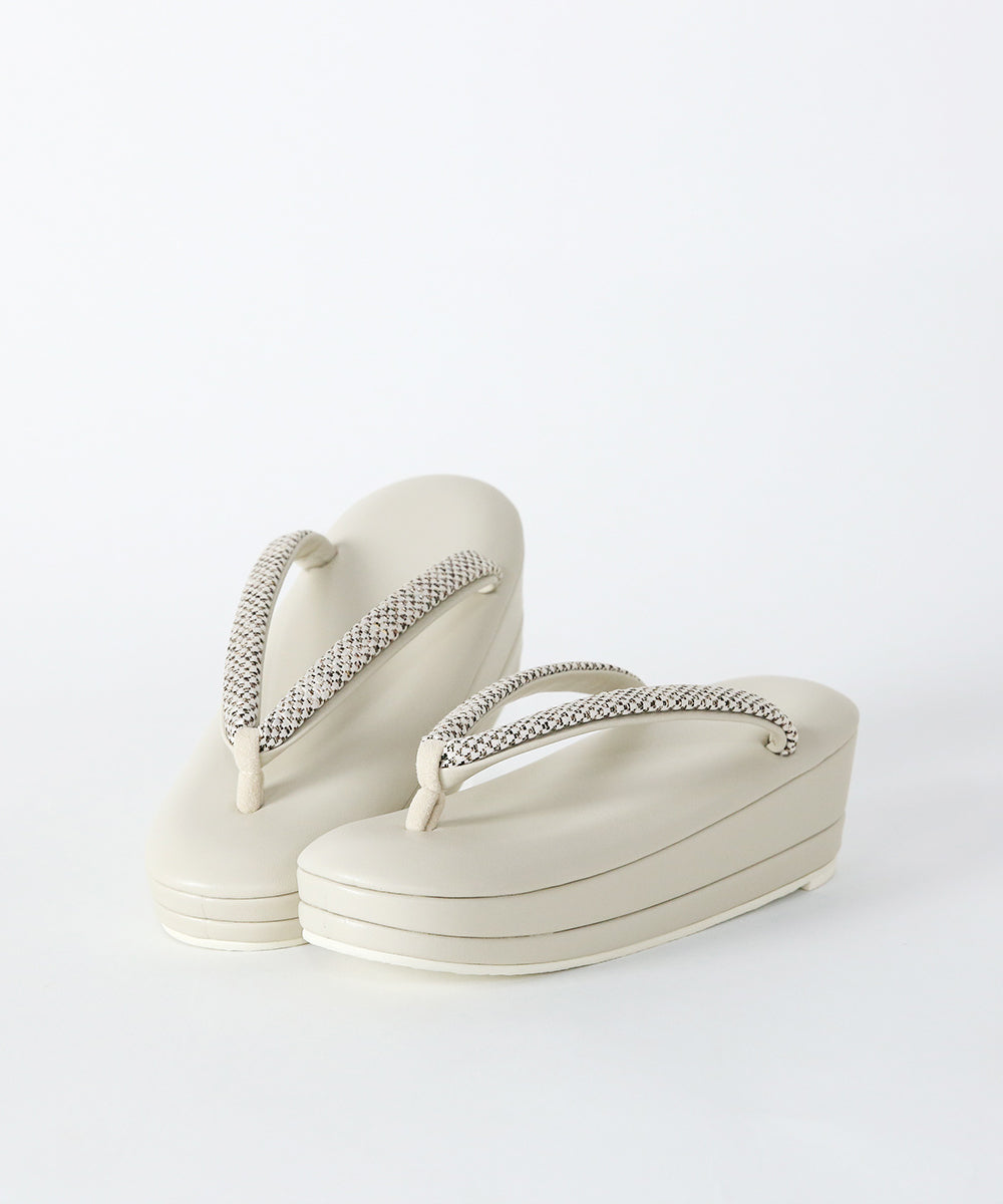 草履|大島紬糸×博多織