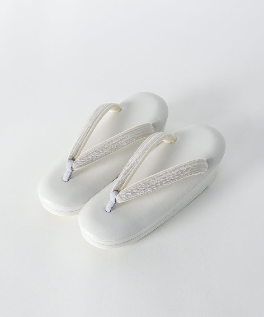 尾州織 撥水利休バッグ&草履セット