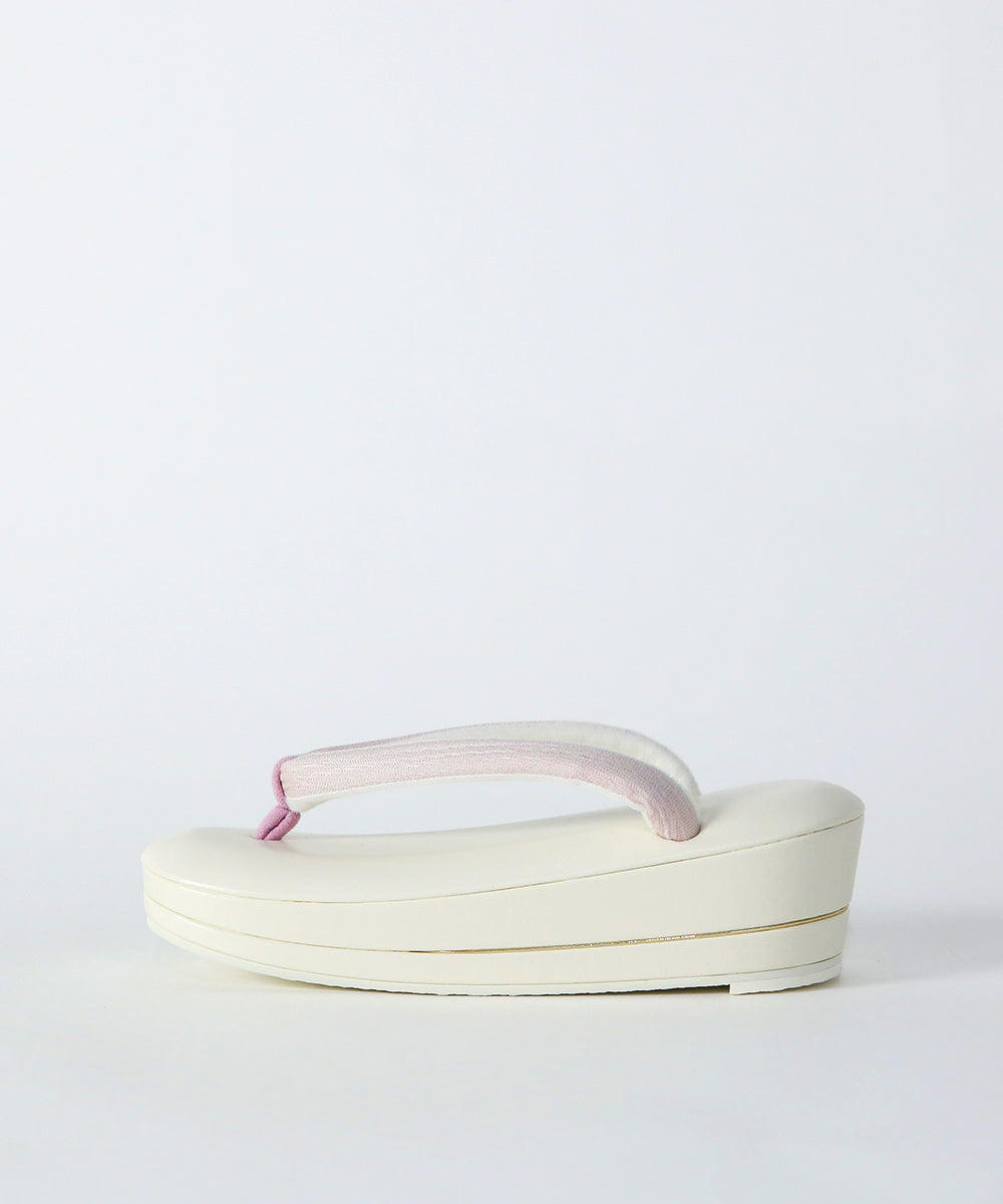 尾州織 撥水利休バッグ&草履セット