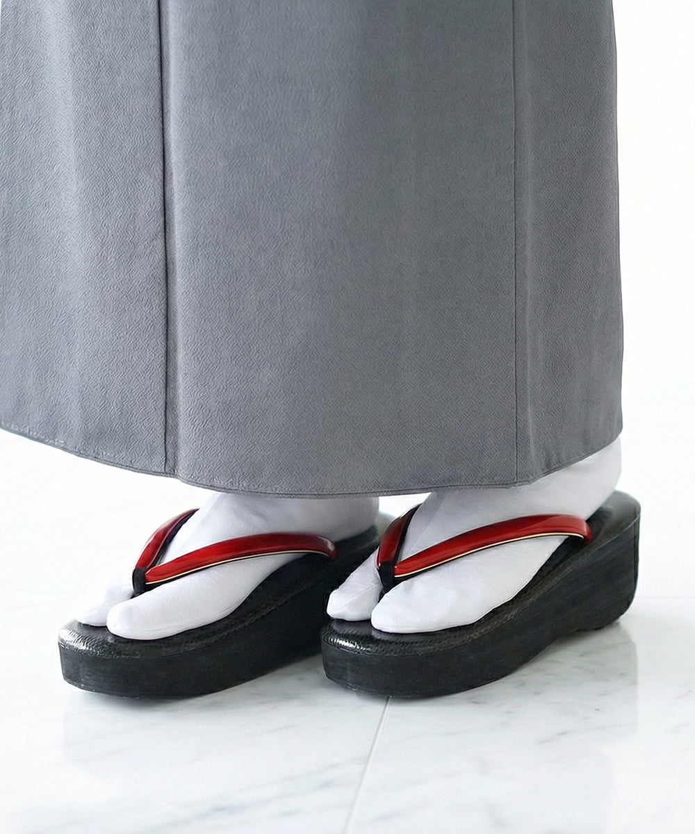 【予約】草履|IWASA×カレンブロッソ パイソン柄メタルレール(ブラック)