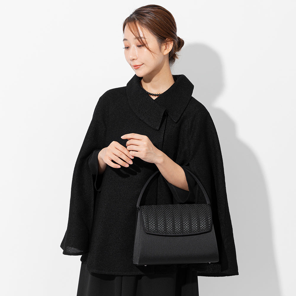 【アウトレット40%OFF】西陣織リボンメッシュフォーマルバッグ