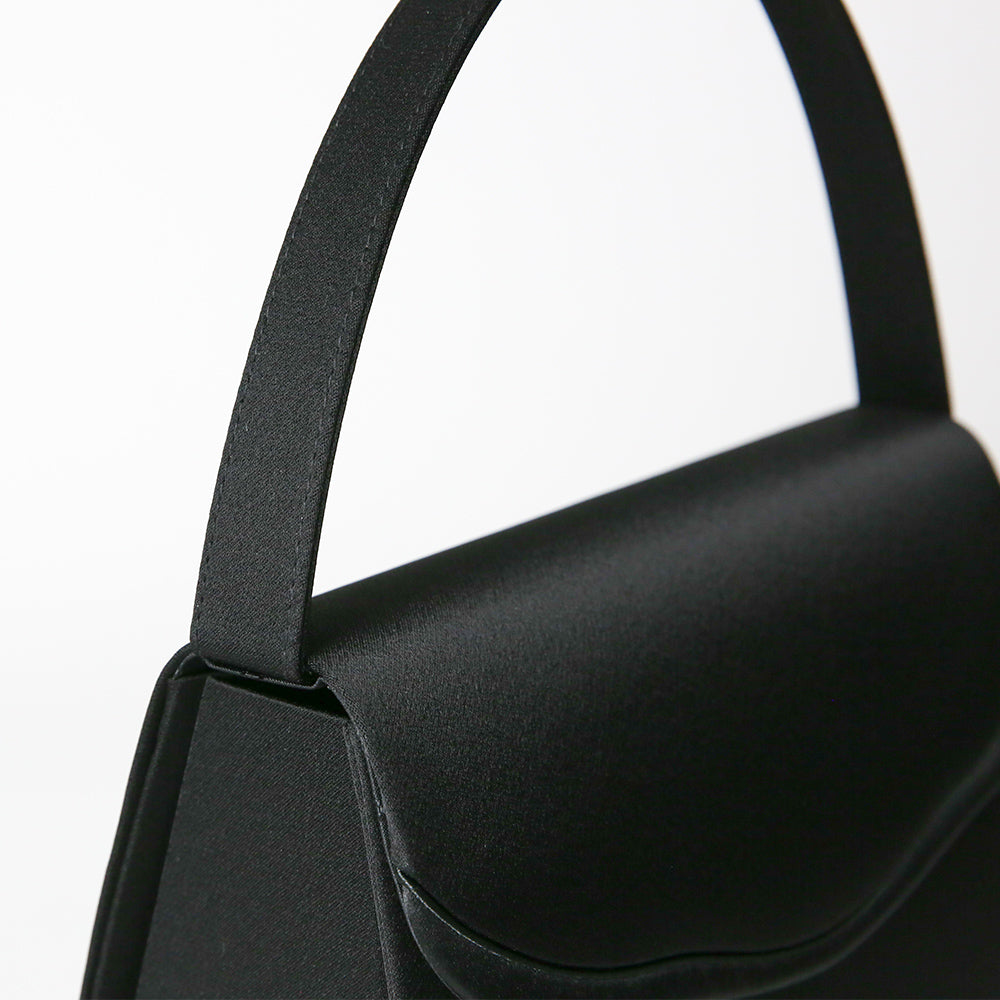 スカラサテン切替フォーマルバッグ3点セット