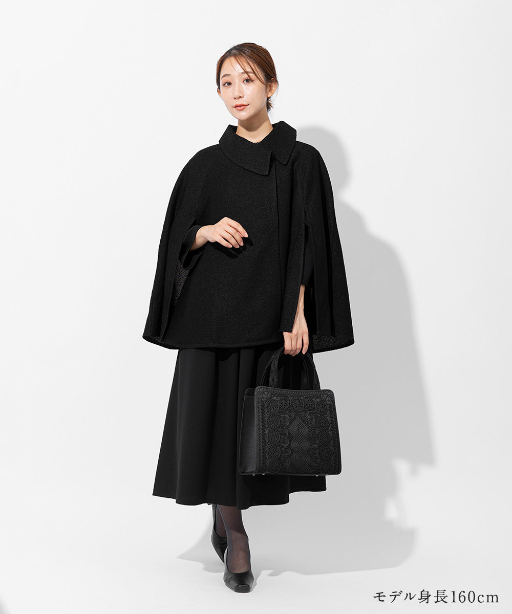 Tote formal bag with inner magnet and full code embroidery