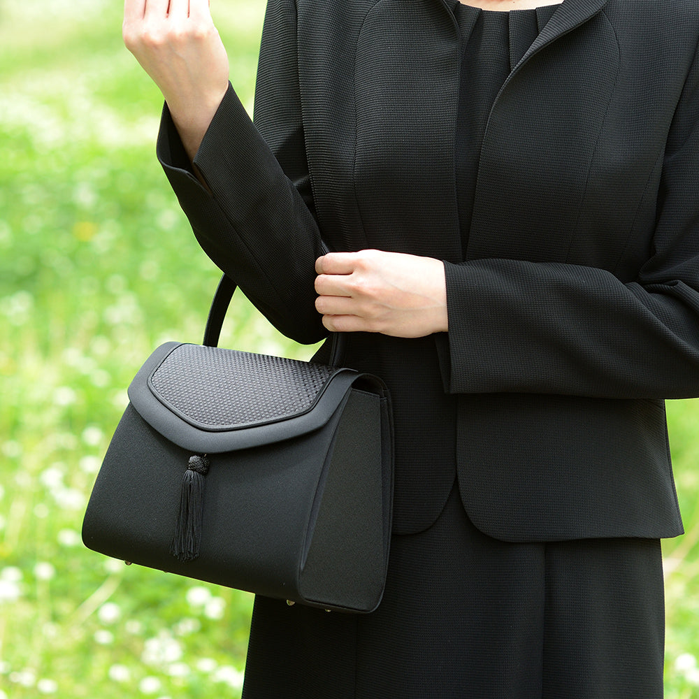 Hakataori formal bag with tassel
