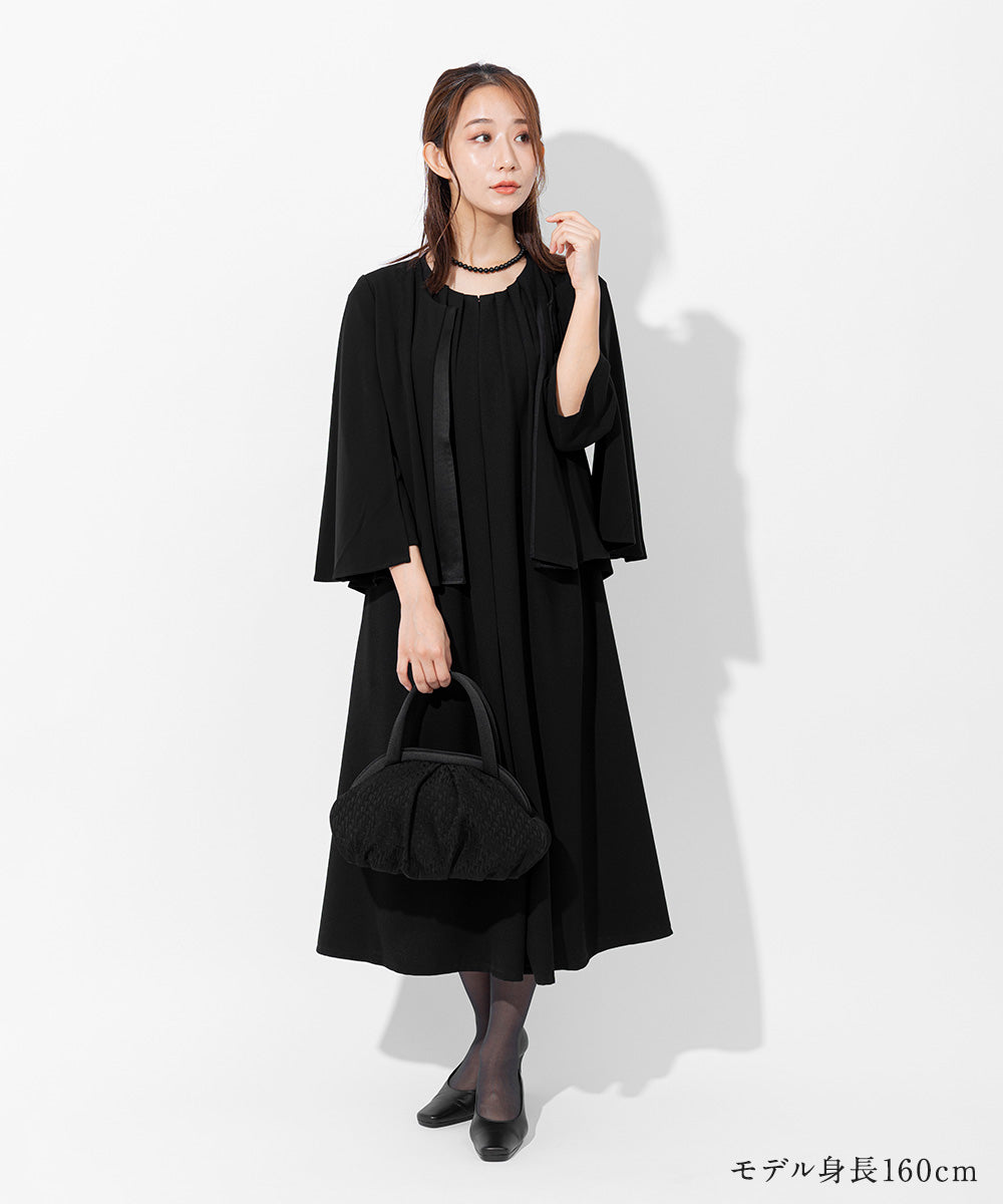 米沢織ソフトフォーマルバッグ(隠しマグネット仕様) M