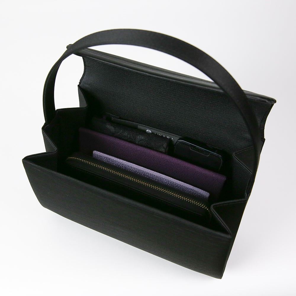 Yonezawa woven formal bag with built-in magnet