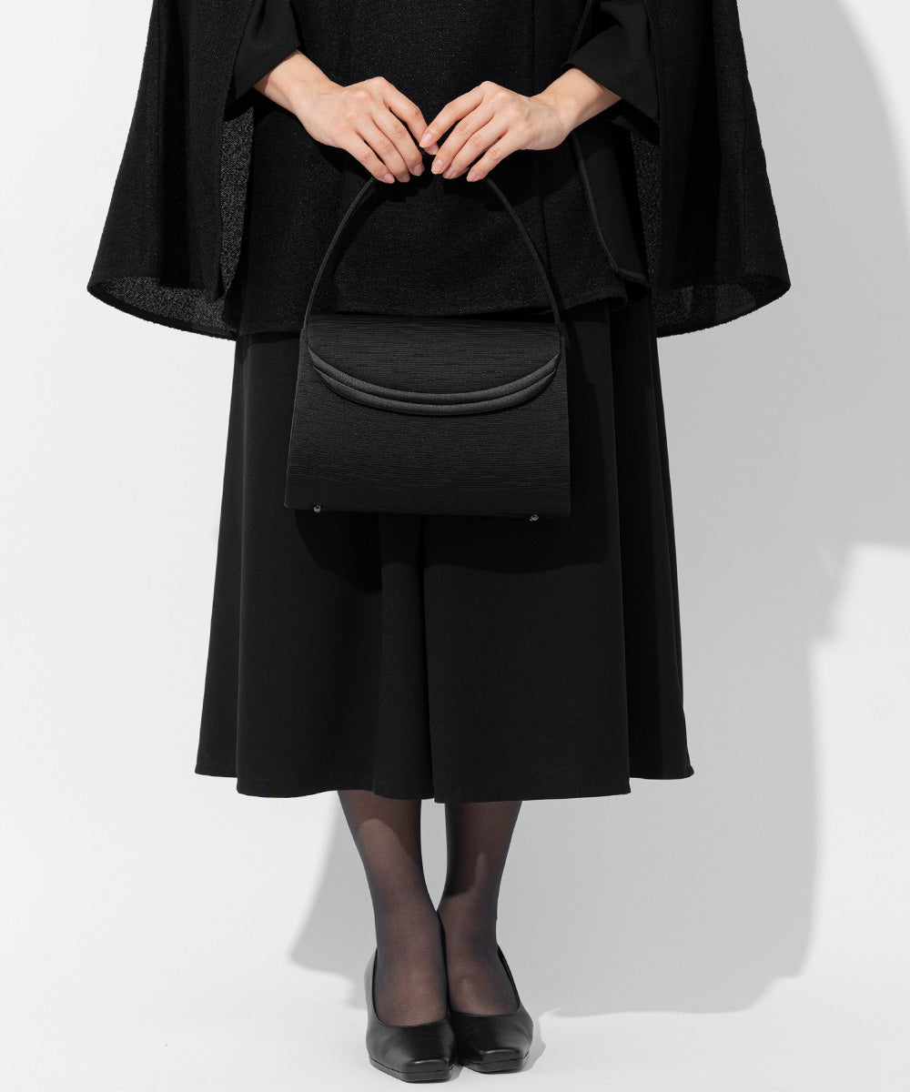 Yonezawa woven formal bag with built-in magnet