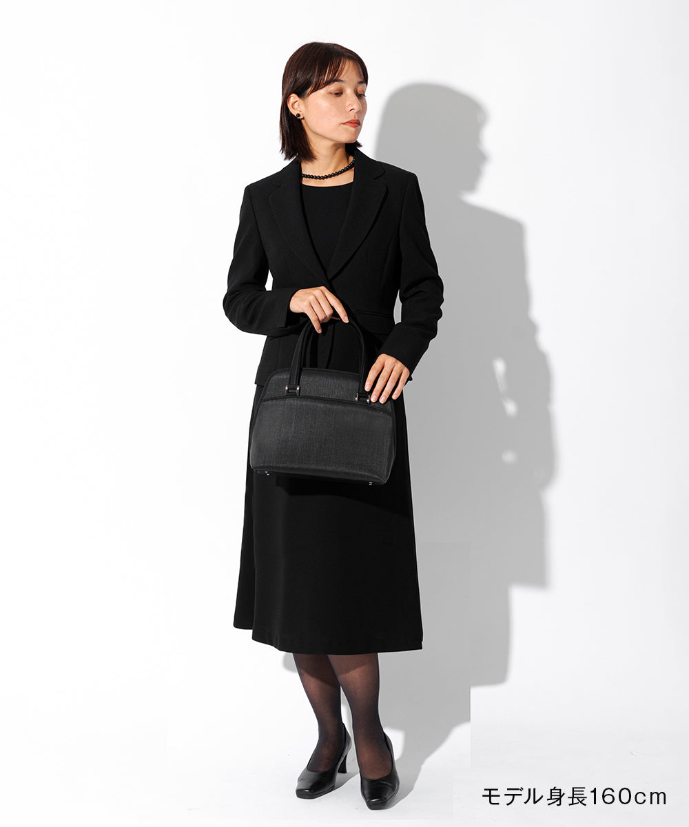 ホースヘアフォーマルバッグ<ファスナータイプ>