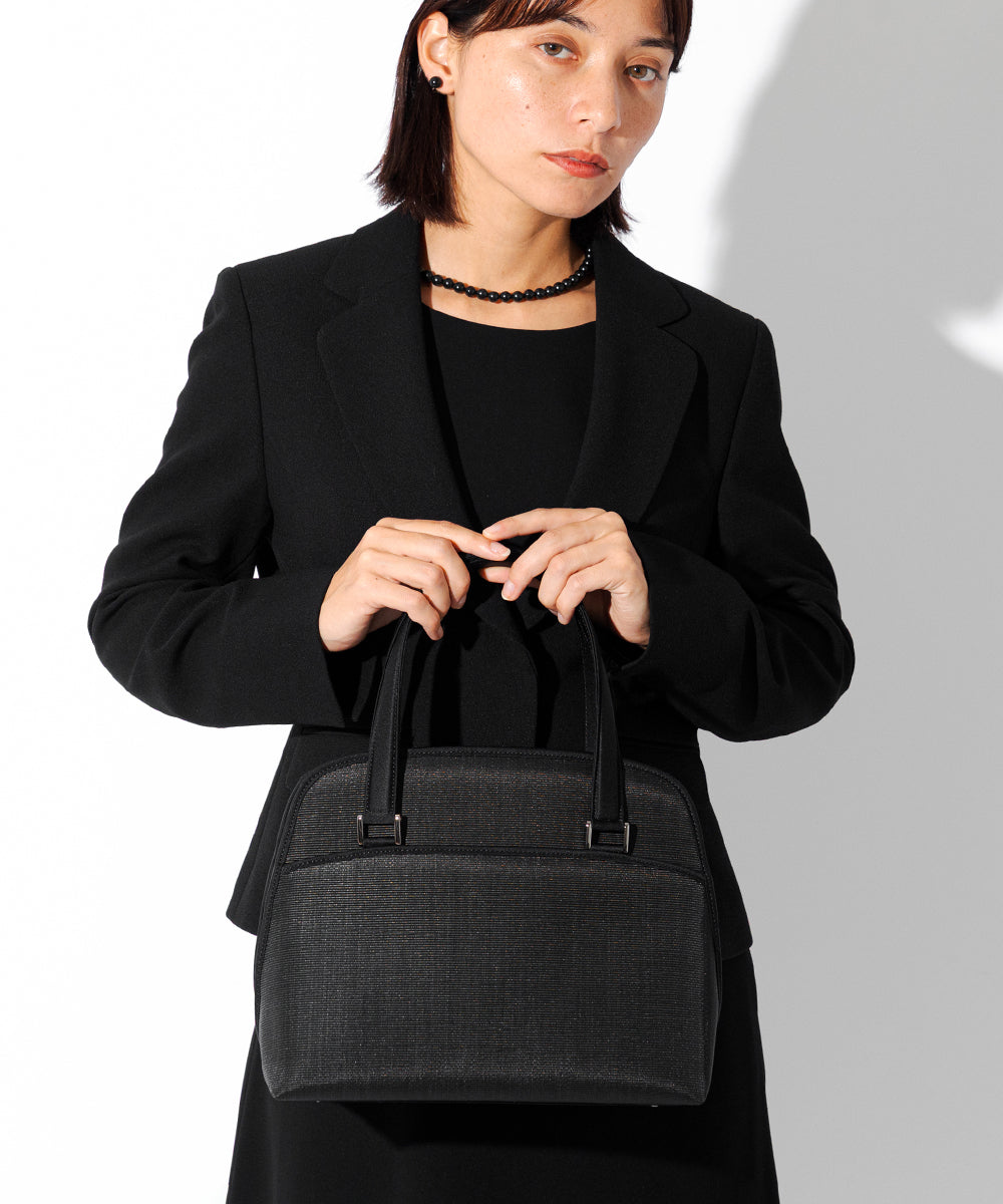 ホースヘアフォーマルバッグ<ファスナータイプ>