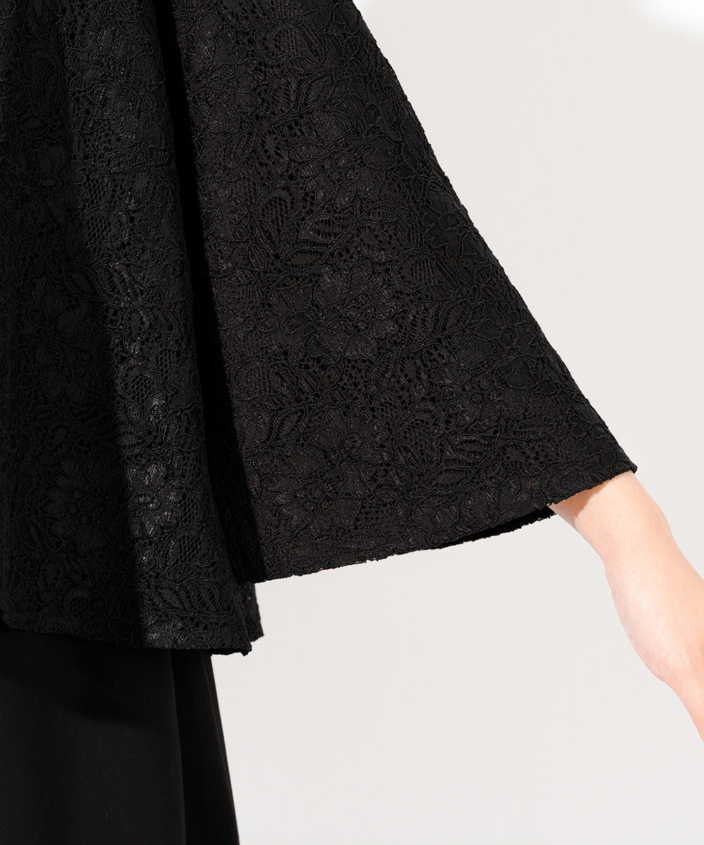 総レースフォーマルケープ