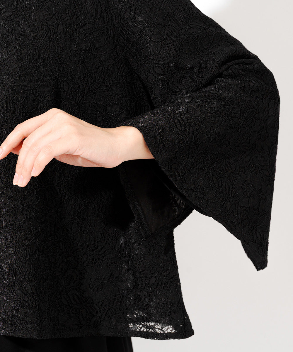 総レースフォーマルケープ