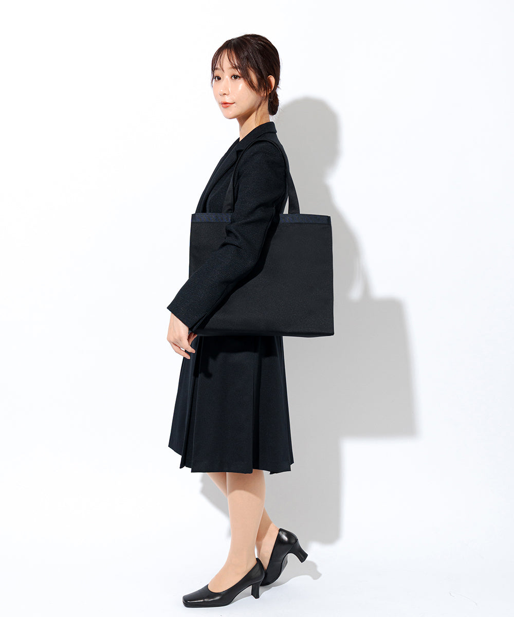 濃紺大型サブバッグ 岩佐オフィシャルショップ<フォーマルバッグ・和装バッグ・草履>【公式サイト】