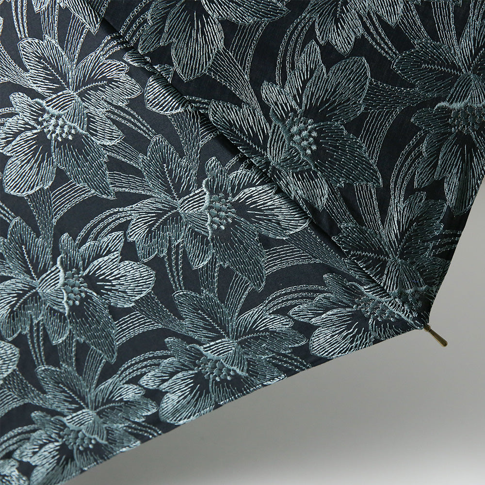 Floral Embroidered Parasol Long
