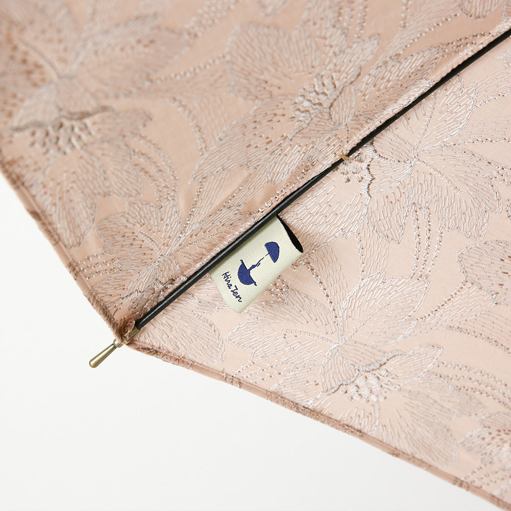 Floral Embroidered Parasol Long
