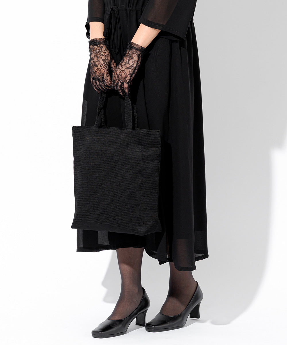 Yonezawa Textile Grosgrain Zippered Sub Bag