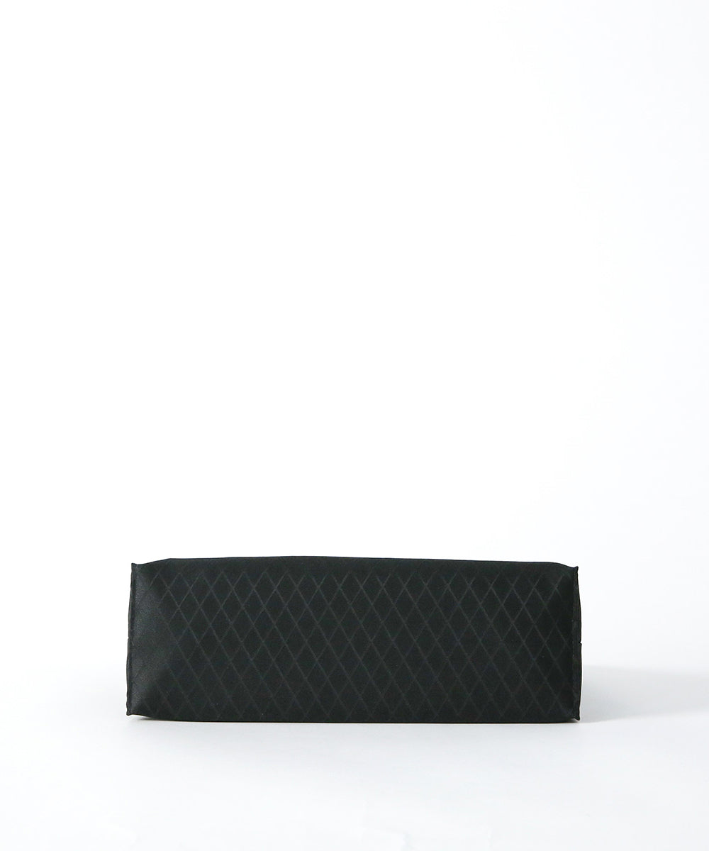 ダイヤ柄リボンサブバッグ