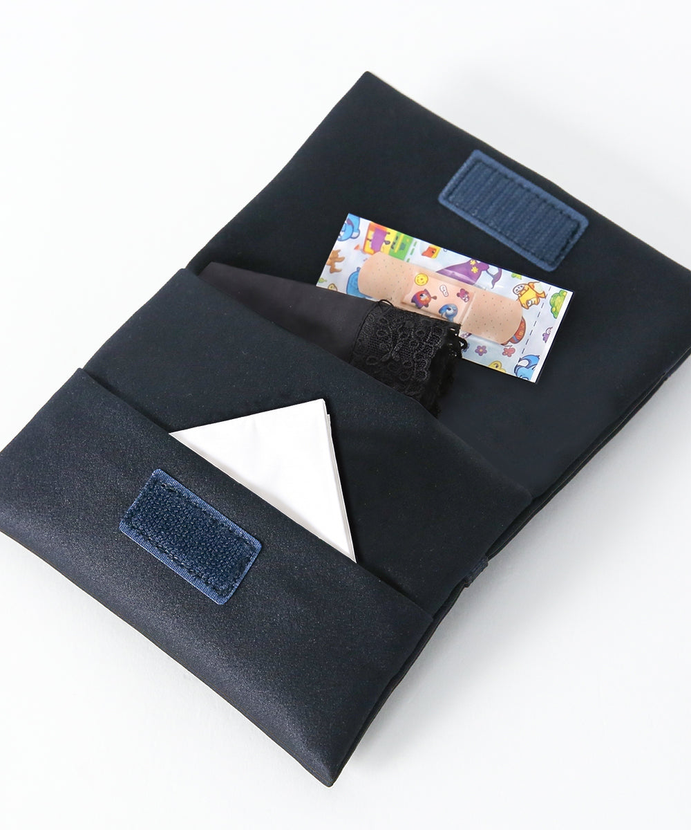 【バッグまたは草履と同時購入でお得なセット割】濃紺移動ポケット