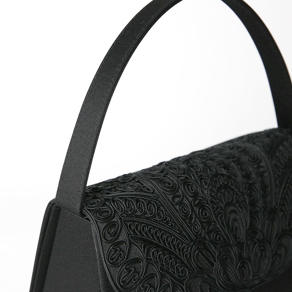 コード刺繍フォーマルバッグ&サブバッグセット