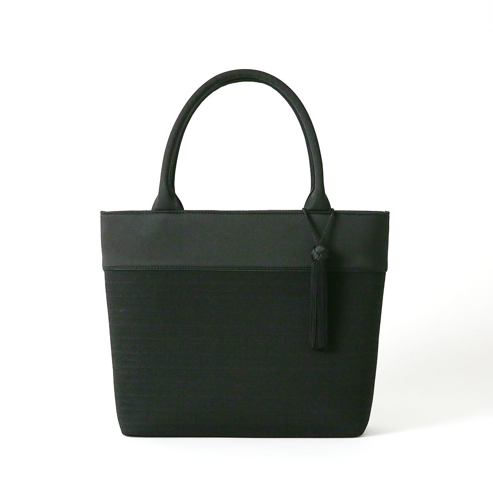 タッセル付き米沢織トートバッグ