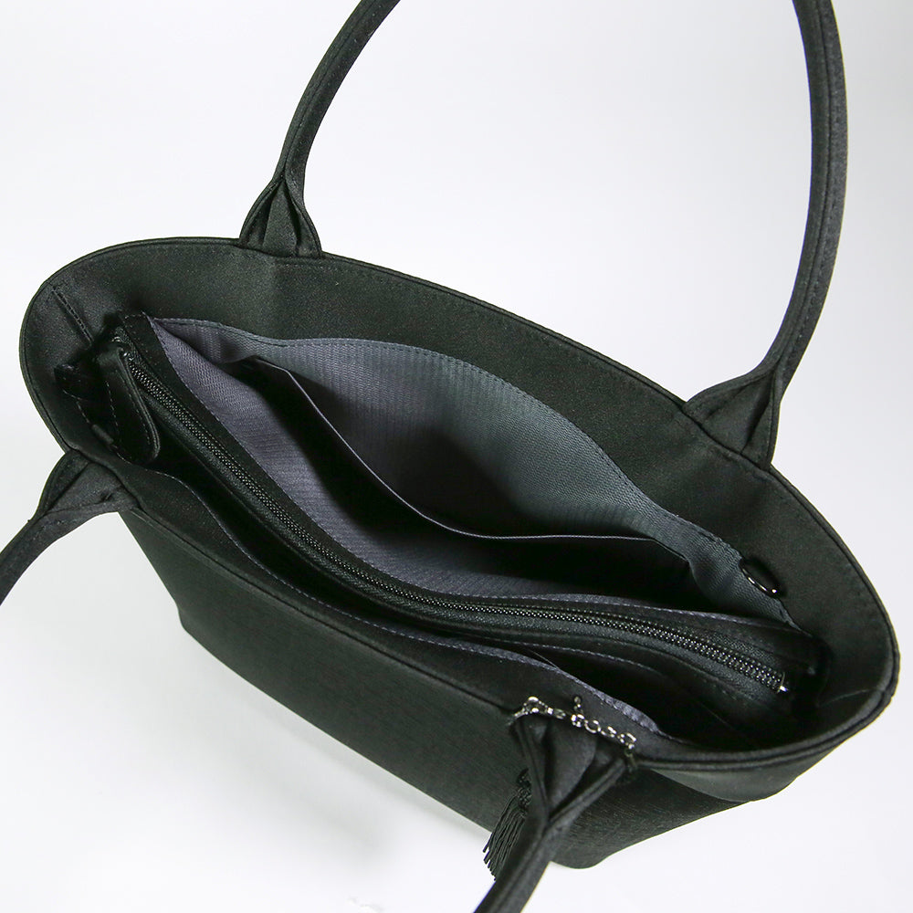 【予約 12月下旬発送】タッセル付き米沢織トートバッグ