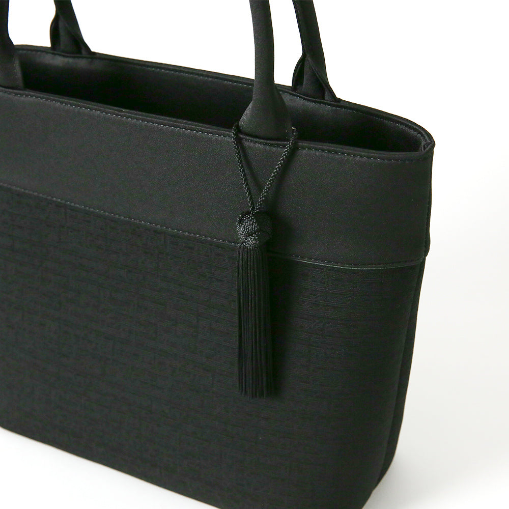 【予約 12月下旬発送】タッセル付き米沢織トートバッグ